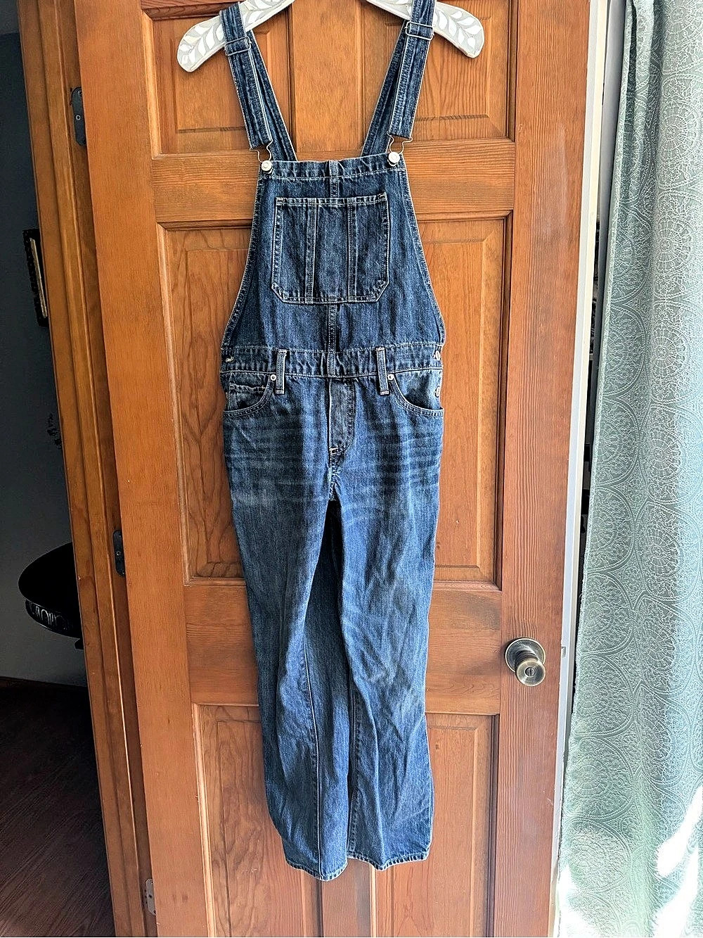 Lucky Brand Boyfriend Denim Overalls